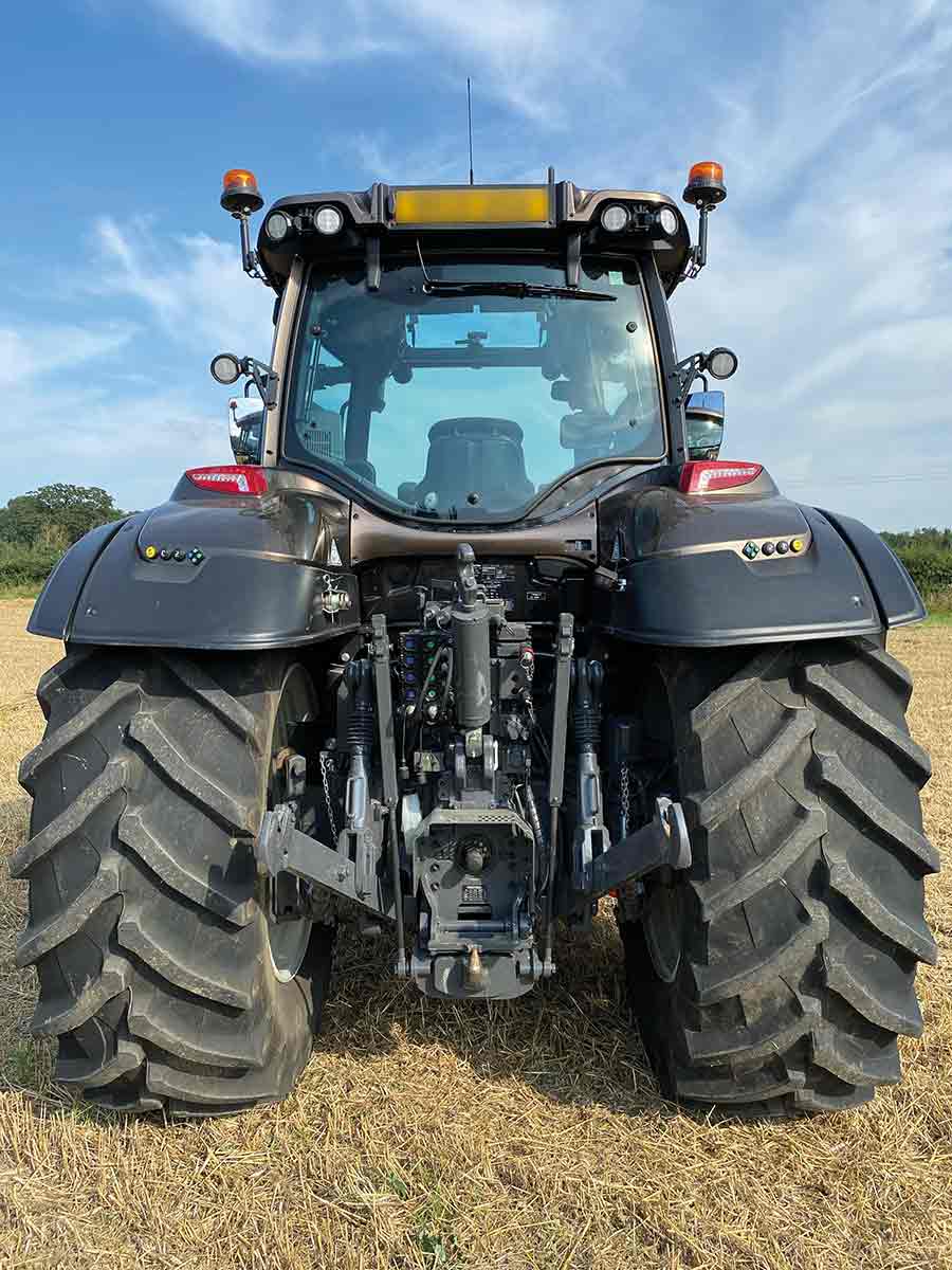 Valtra T215 Direct from the back