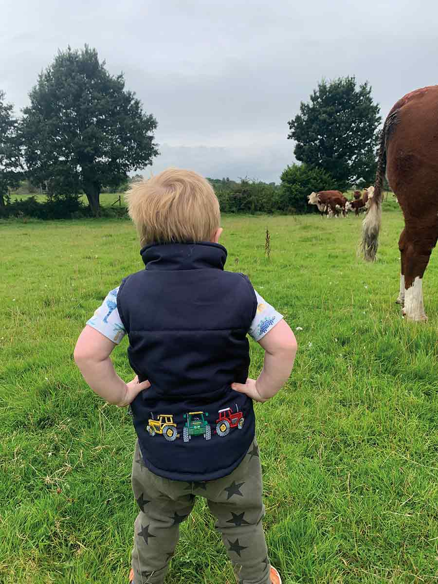 Benjamin Walton in field