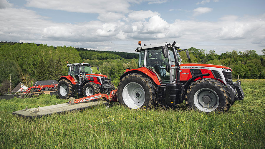 210hp Model To Head Massey Fergusons New 7s Range Farmers Weekly