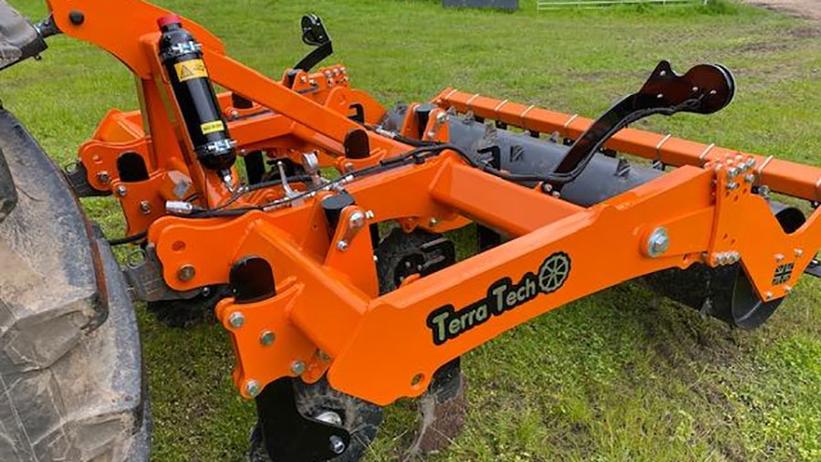 The latest TerraTech Grassland Subsoiler sports a number of improvements © GSB Machinery