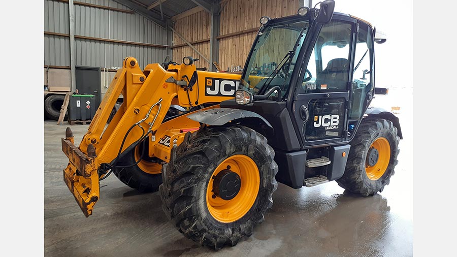 JCB telehandler