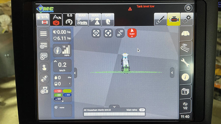 Altek’s 10in touchscreen  runs NavGuide GPS