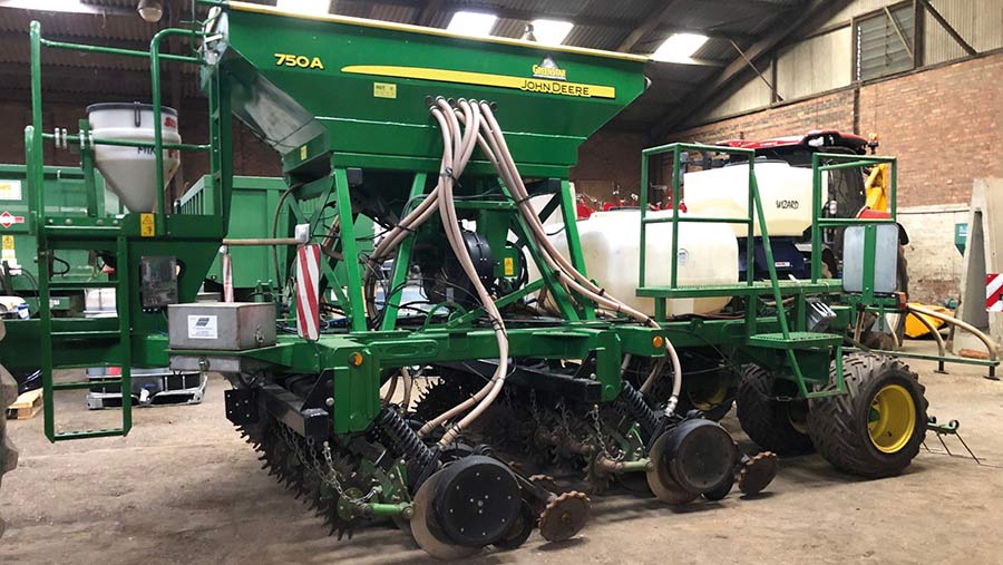 modified seed drill