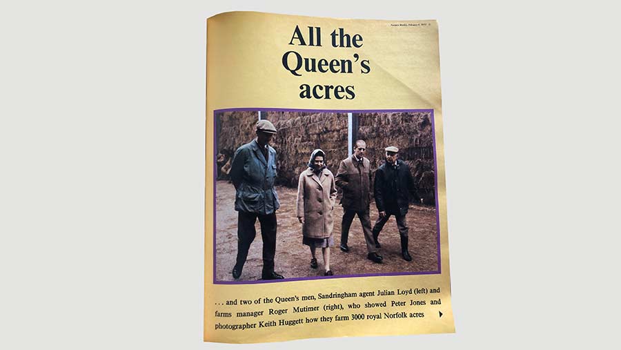 FW article All the Queen's acres