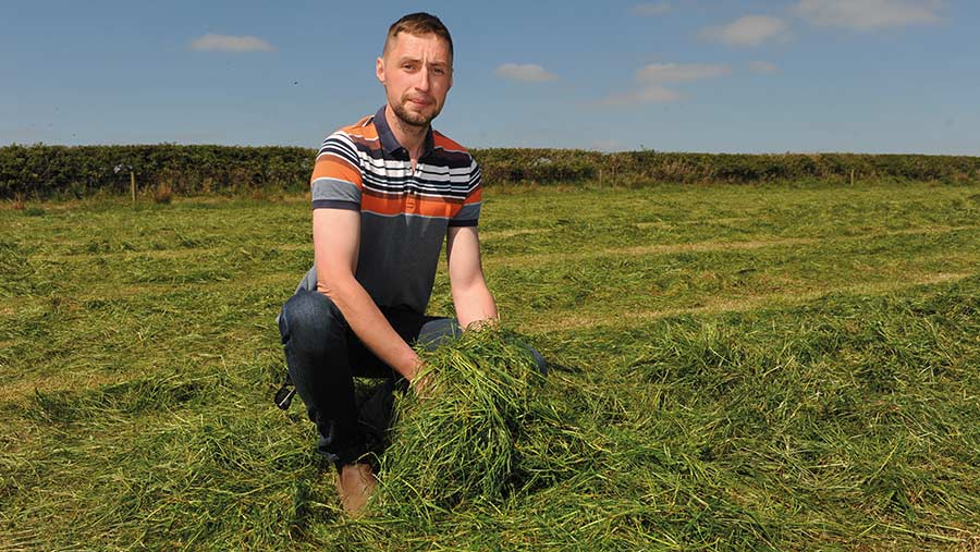 Iwan Francis in field