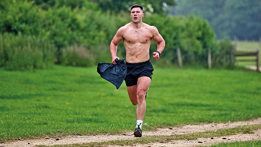 Grant Neilson running
