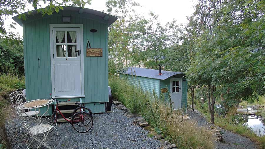 Shepherd's huts