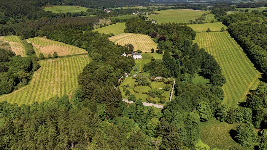 Pluscarden Estate, near Elgin in Moray