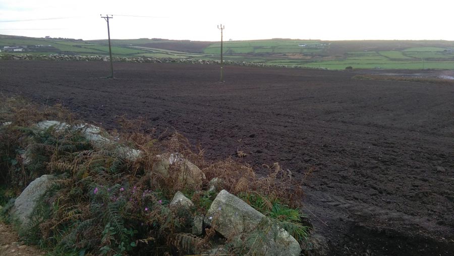 Grade 4 soil at Land Vue Farm © Western Waste