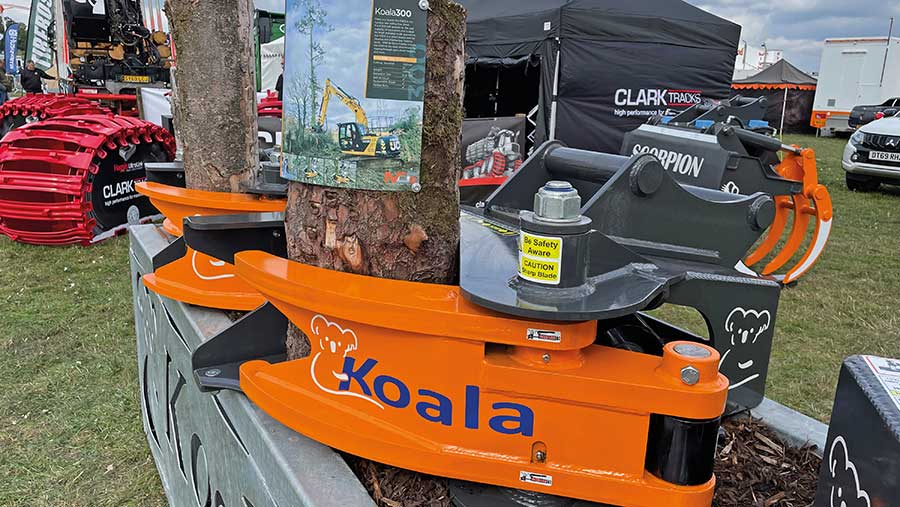 Koala 300 tree shear