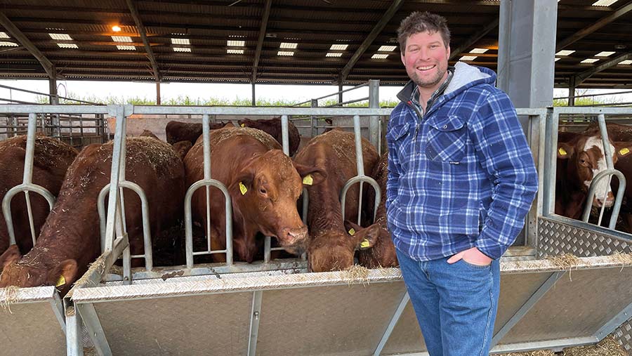 Beef producer Tim Phipps © Morrisons