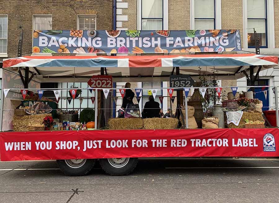 Farm trailer at Lord Mayor's Show