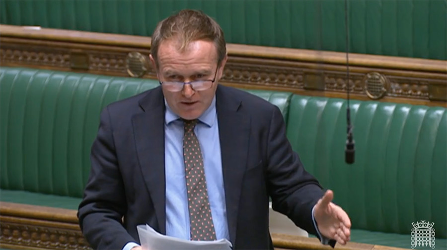 George Eustice 
MP © Parliamentlive.tv