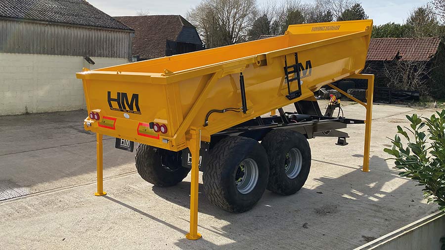 HM Trailers multi-use chassis 