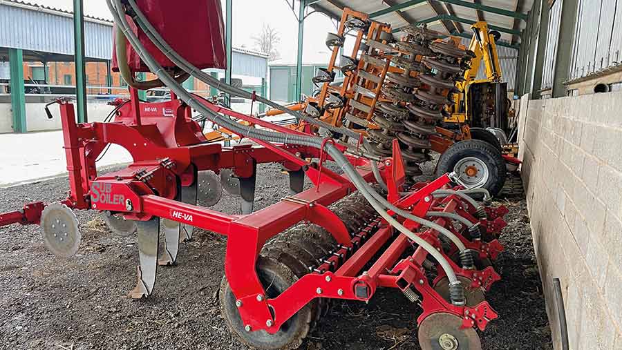 He-Va oilseed rape drill