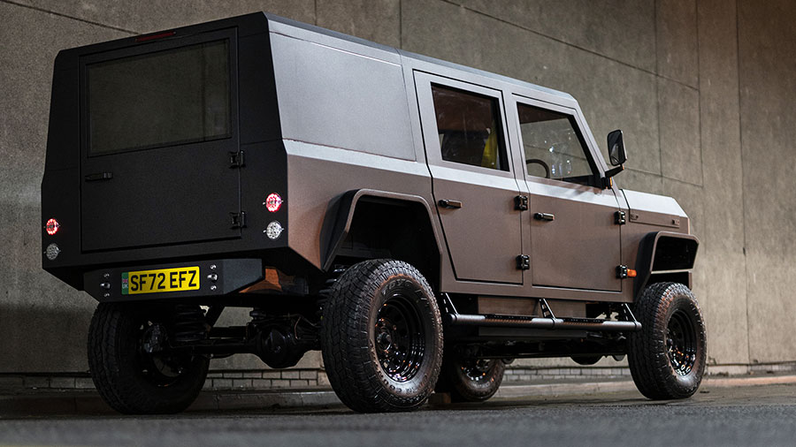 Electric on sale defender price