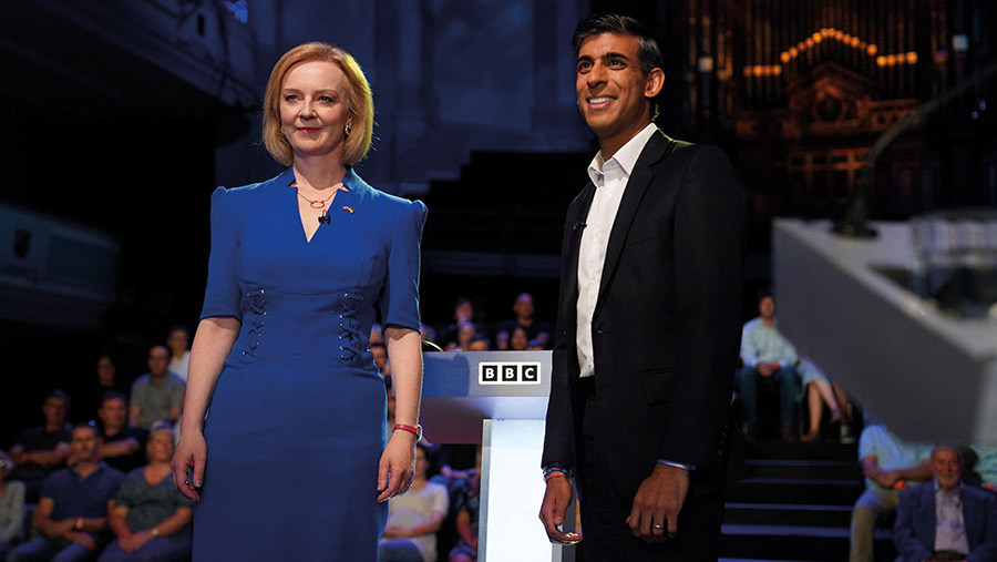 Liz Truss and Rishi Sunak