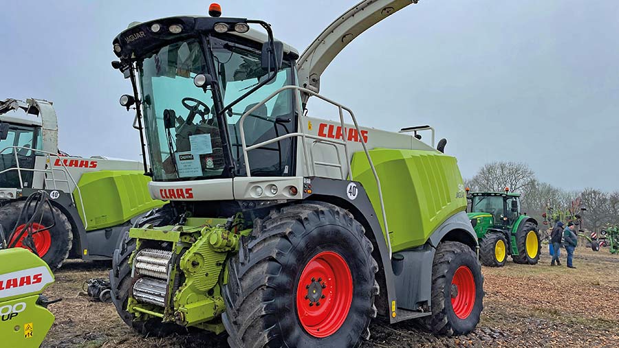 Claas forager