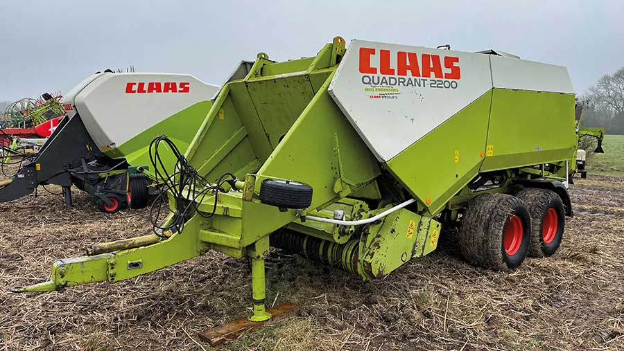 Claas baler