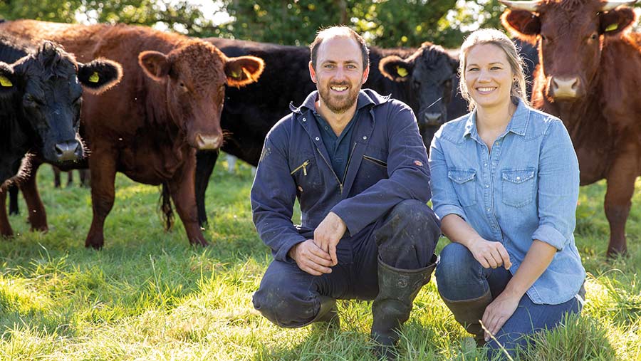 Ollie White and Charlotte Christensen © Ollie White/Farm2Fork