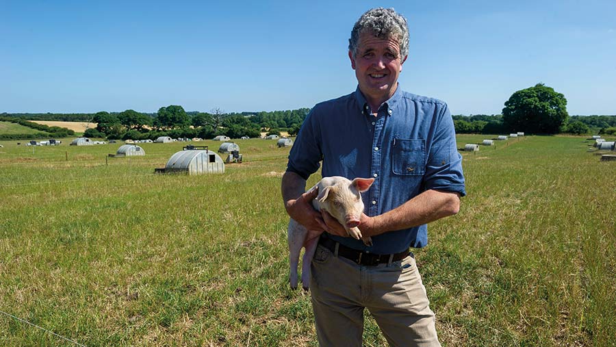 Farm manager Rob McGregor