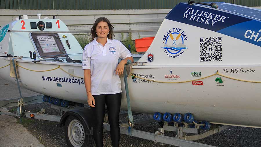 Atlantic rower Miriam Payne