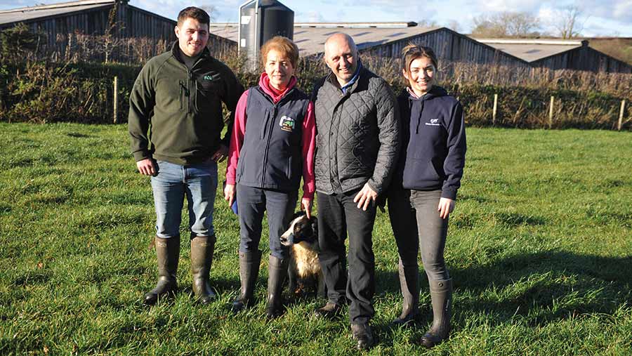 The Rees family of farmers