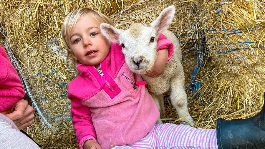 Photo of the Week: Love your lambs like Freya - Farmers Weekly