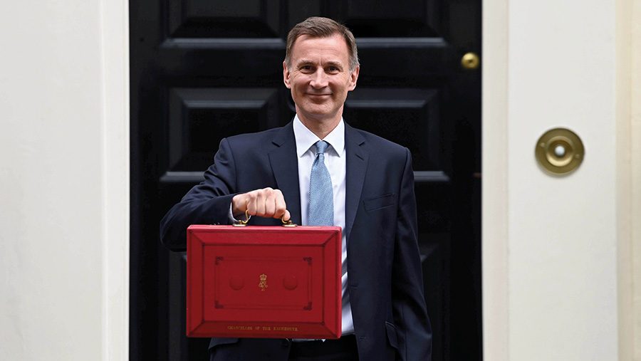 Chancellor Jeremy Hunt © Neill Hall/EPA-EFE/Shutterstock