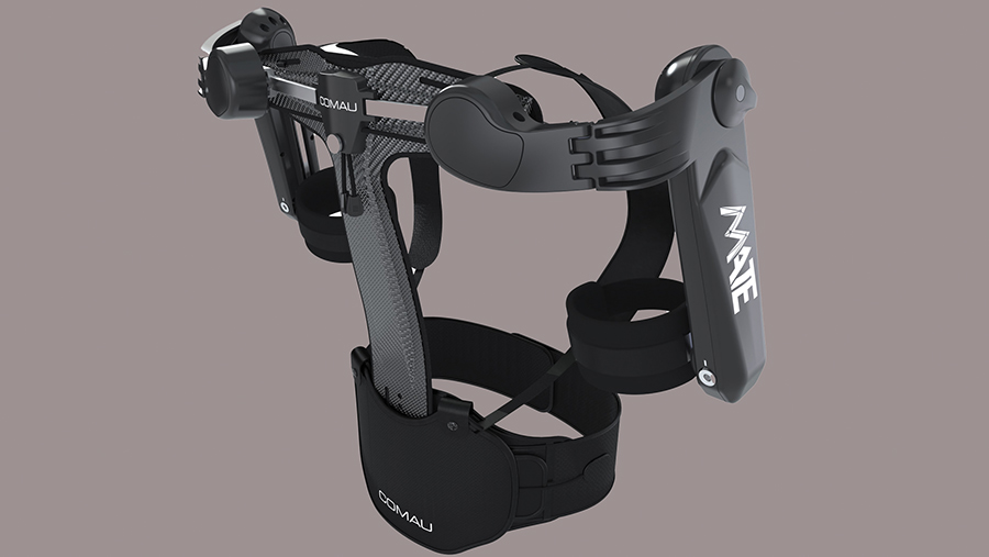 Exoskeleton device without a user wearing it
