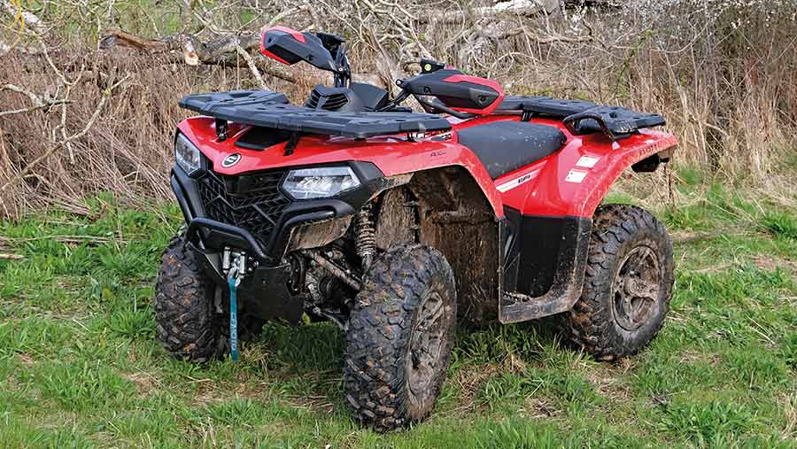 On test: CF Moto challenges the big brands with new ATV line - Farmers  Weekly