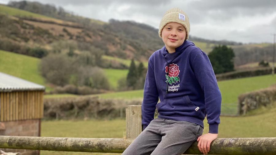 Young FCN supporter Fred wears one of the campaign hats © FCN