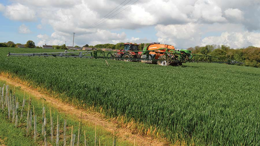 crop spraying