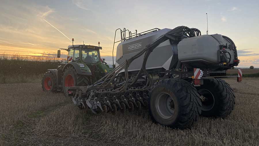Horizon DSX seed drill © Andrew Stovin