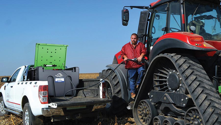 Mobile diesel tank options and prices for farm machinery - Farmers Weekly