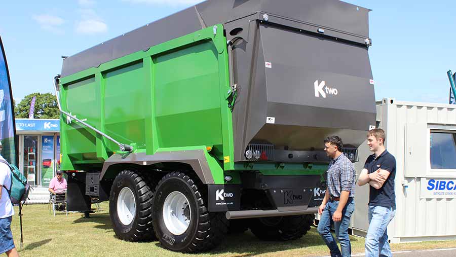 Ktwo’s Compact & Push trailer gets weight-saving body