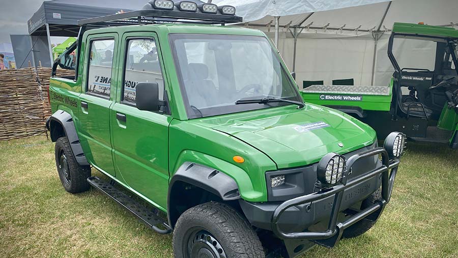 Electric Wheels unveils nifty Jimny-sized electric pickup - Vimarsana News