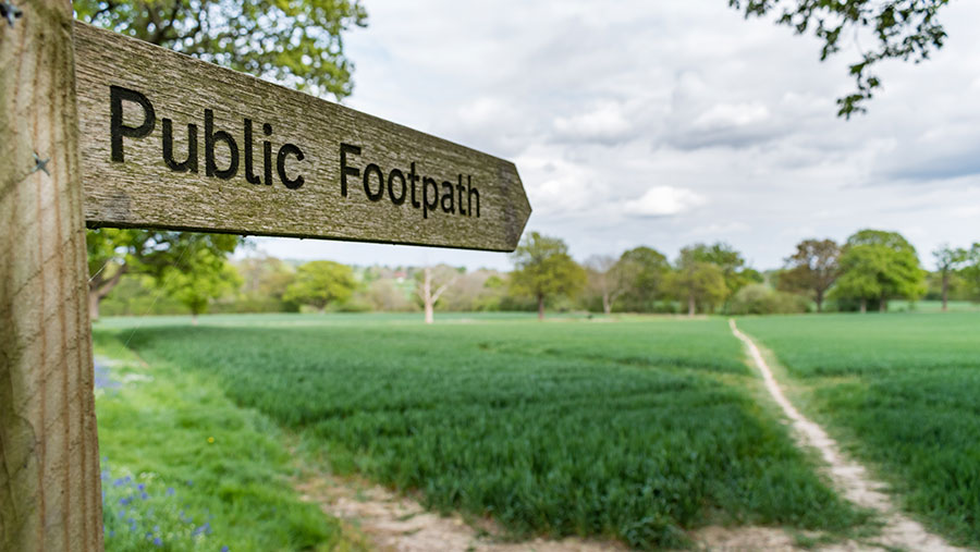 Opinion: Footpath 'horror stories' simply stoke division - Farmers Weekly