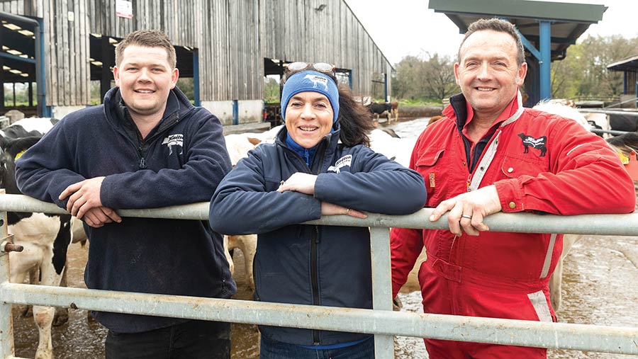 Jack, Karen and Tom Halton 