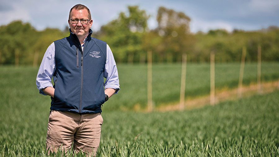 Andy Bason at Newhouse Farm