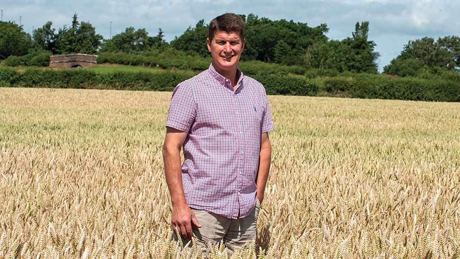 Vaughan Hodgson in field