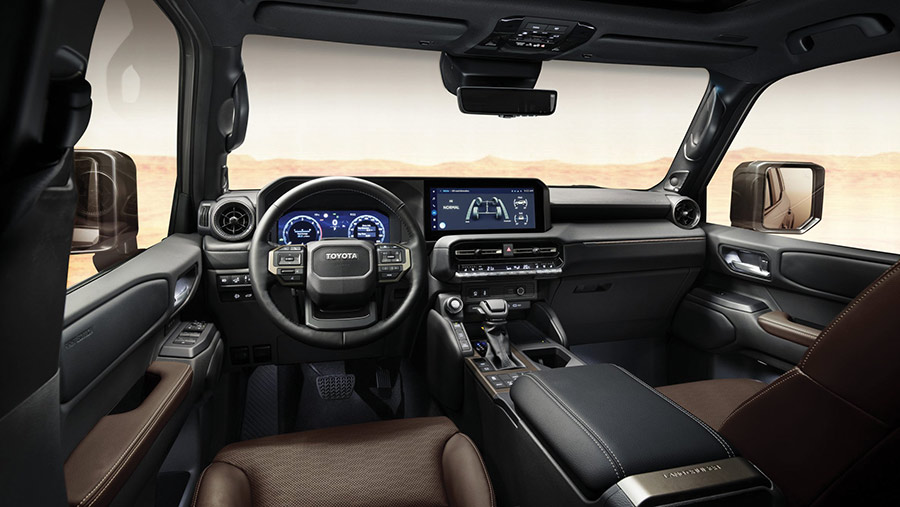 Interior 2024 Toyota Land Cruiser