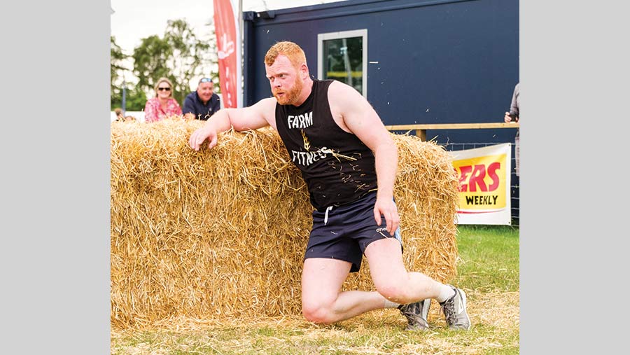 Conor O'Boyle, Britain's Fittest Farmer 2023 finalist