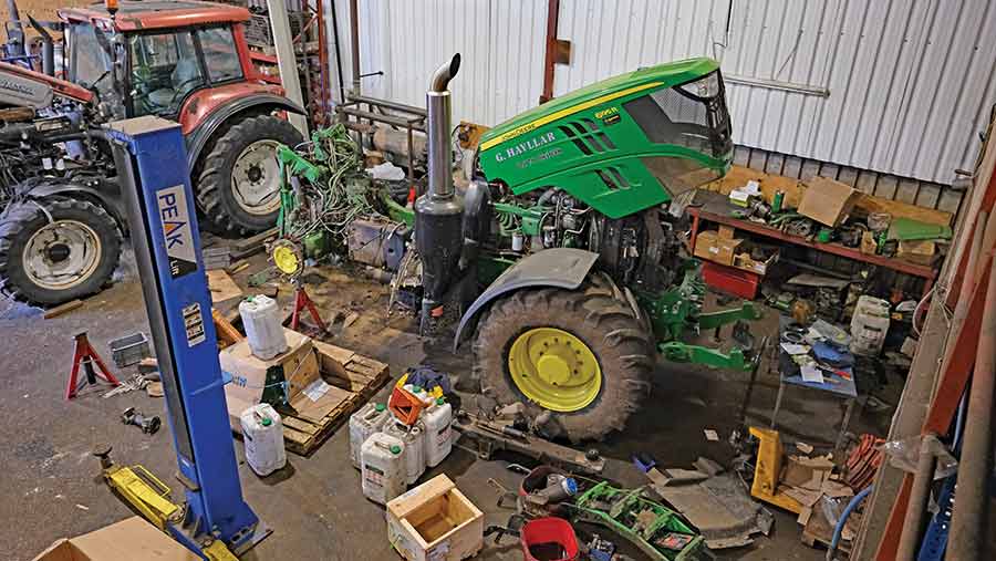 John Deere tractor repair