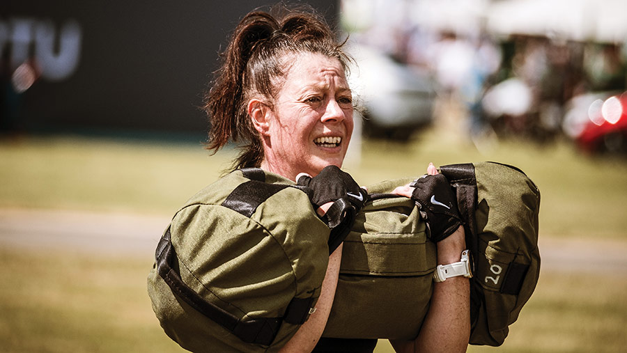 Sonia Rabone, Britain's Fittest Farmer 2023 finalist