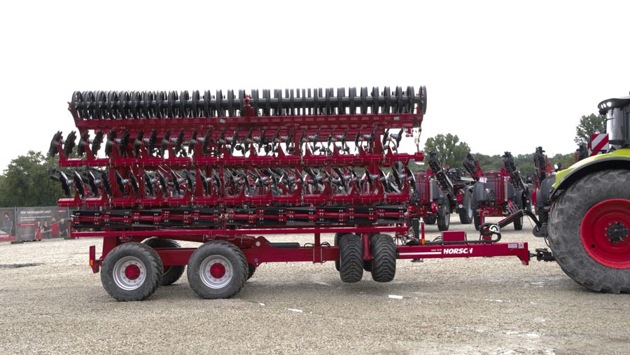 Red Horsch Joker 12 RT in yard