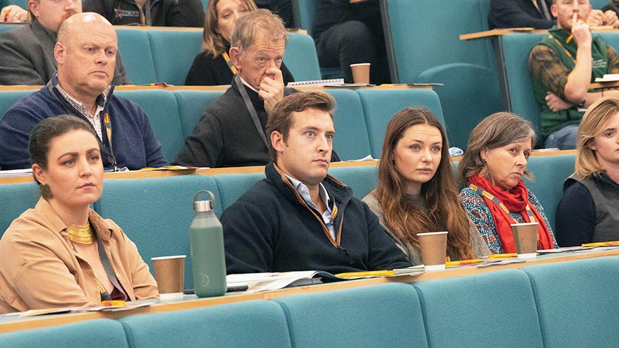 Audience at Farmers Question Time in Newcastle