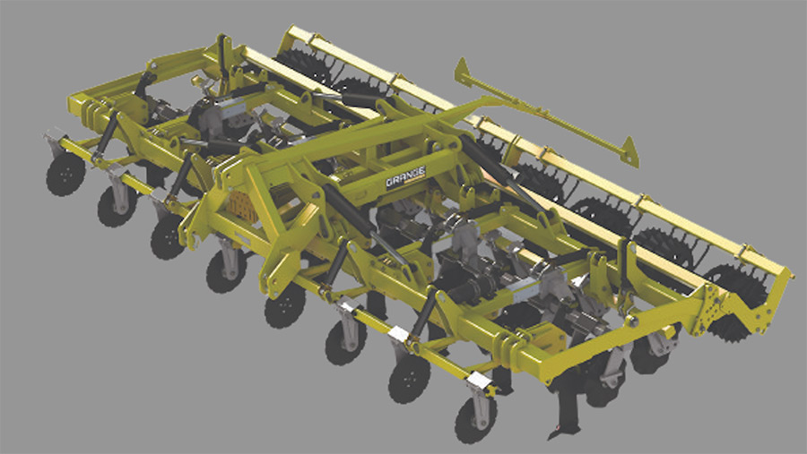 Grange Machinery Strip-Till Preparator