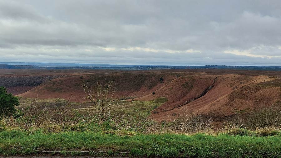 Hole of Horcum in North Yorkshire