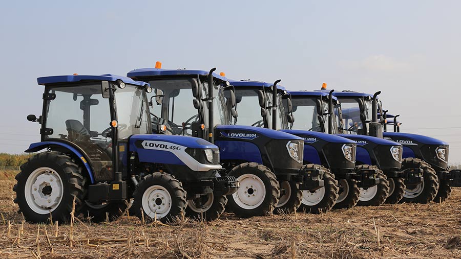 Lovol tractor line-up